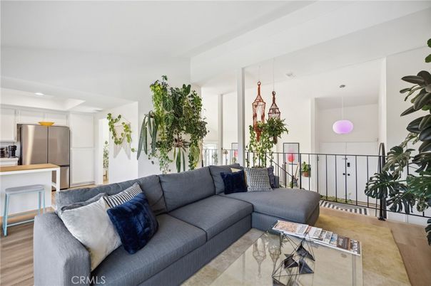 Interior, Kitchen, Living room, Pendant Lights, Recessed Lighting, Stainless Steel Appliances, Wood Texture Flooring