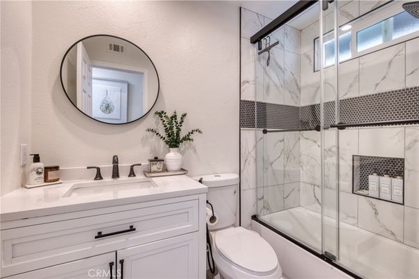 Bathroom, Glass Shower, Interior, Marble Walls