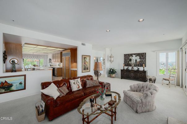 Interior, Kitchen, Living room, Recessed Lighting, Stainless Steel Appliances