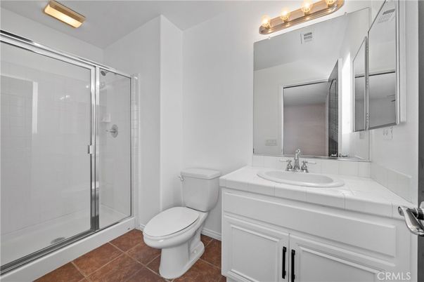 Bathroom, Glass Shower, Interior, Tile Countertops