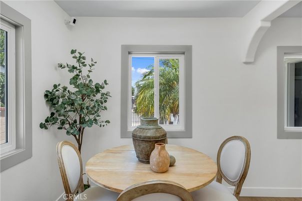 Dining room, Interior, Wood Texture Flooring