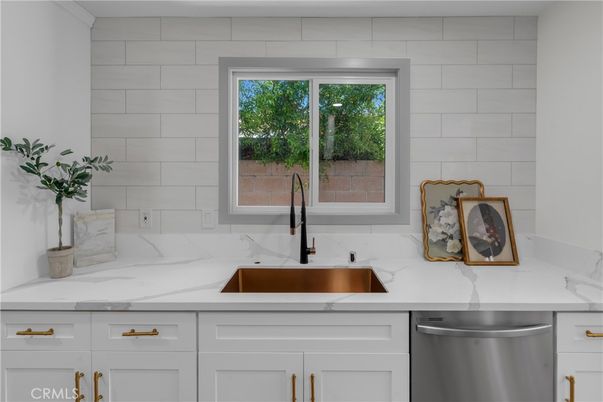 Interior, Kitchen, Stainless Steel Appliances, Stone Walls