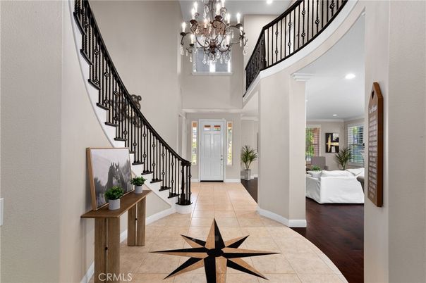 Chandelier, Interior, Recessed Lighting, Wood Texture Flooring