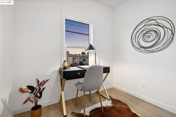 Home Office, Interior, Wood Texture Flooring