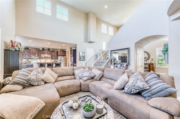 Interior, Kitchen, Living room, Recessed Lighting