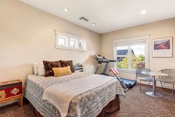 Bedroom, Fitness Equipment, Interior, Recessed Lighting