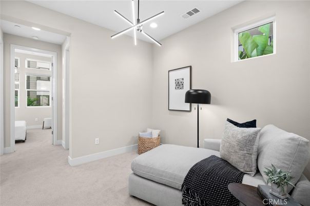 Bedroom, Interior, Pendant Lights, Recessed Lighting