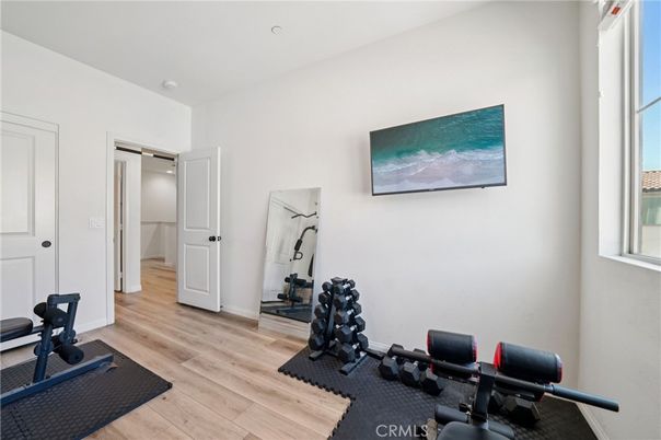 Fitness Equipment, Interior, Wood Texture Flooring