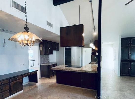 Chandelier, Interior, Kitchen, Pendant Lights