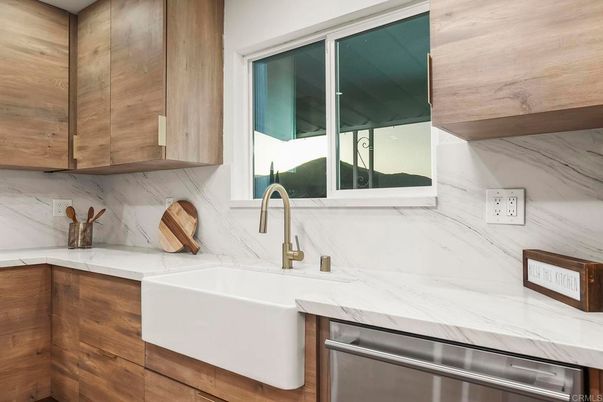 Interior, Kitchen, Marble Walls