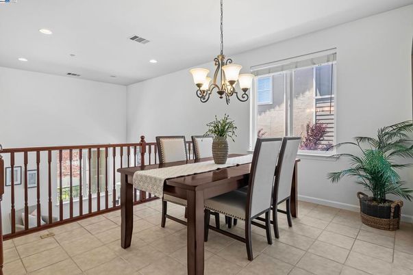Chandelier, Dining room, Interior, Recessed Lighting