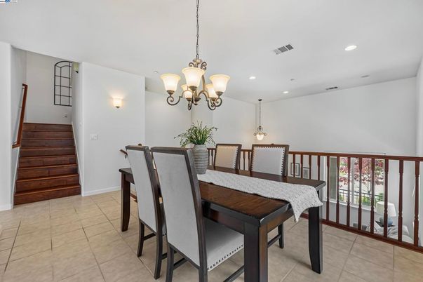 Chandelier, Dining room, Interior, Pendant Lights, Recessed Lighting
