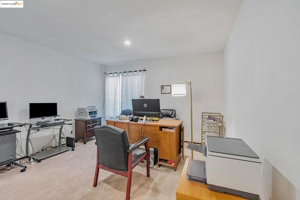 Home Office, Interior, Recessed Lighting