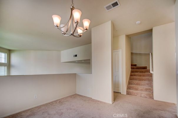 Chandelier, Empty room, Interior