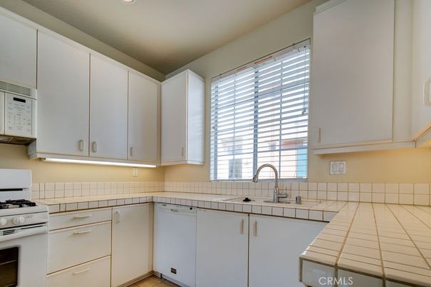 Interior, Kitchen, Recessed Lighting, Tile Countertops