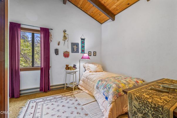Bedroom, Interior, Wooden Beams, Wooden Ceilings