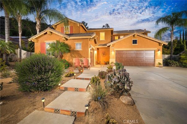 Attached, Backyard, Exterior, Facade, Mediterranean