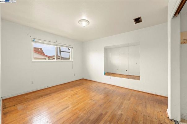 Empty room, Interior, Wood Texture Flooring