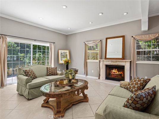 Fireplace, Interior, Living room, Recessed Lighting