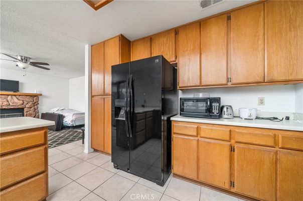Bedroom, Fireplace, Interior, Kitchen