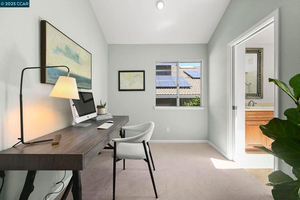 Home Office, Interior, Recessed Lighting