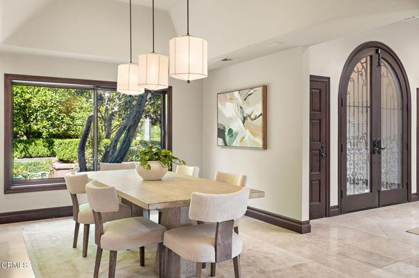 Dining room, Interior, Pendant Lights
