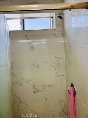 Bathroom, Glass Shower, Interior, Marble Walls