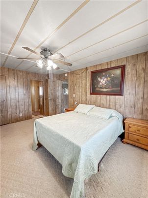 Bedroom, Interior, Wooden Walls