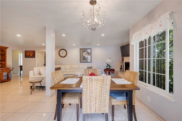Dining room, Fireplace, Interior, Living room, Pendant Lights, Recessed Lighting