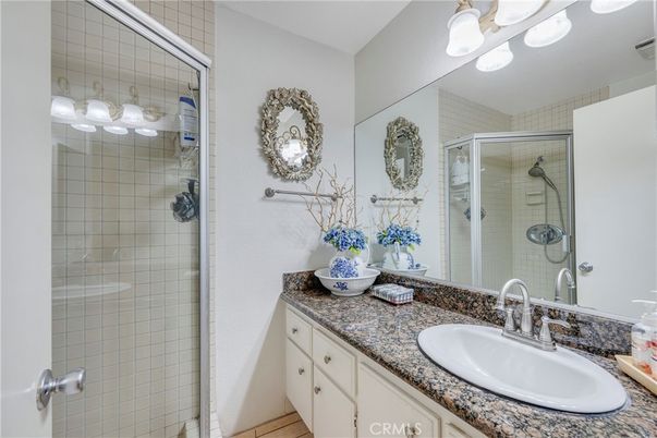 Bathroom, Dual Sink Vanities, Glass Shower, Interior