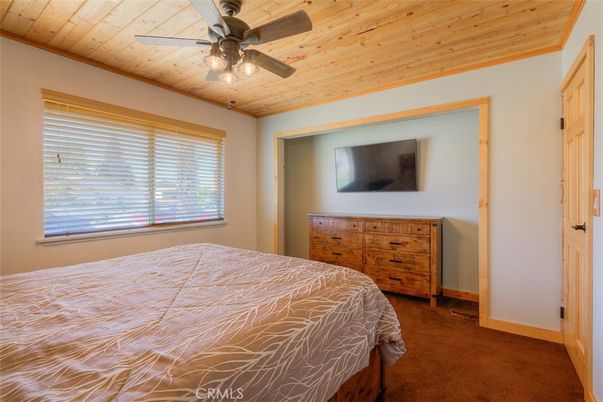 Bedroom, Interior, Wooden Ceilings