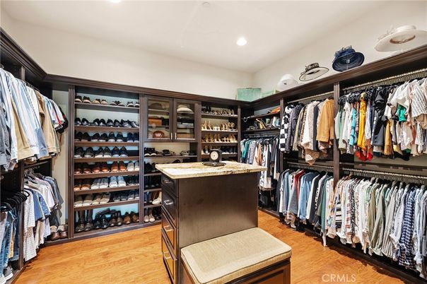Interior, Recessed Lighting, Walk-in Closets, Wood Texture Flooring