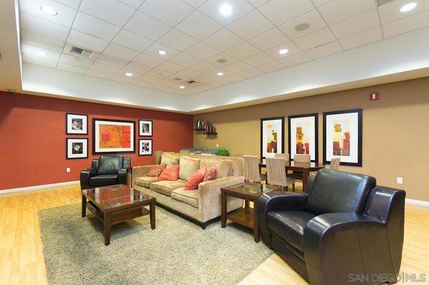 Dining room, Interior, Living room, Recessed Lighting, Wood Texture Flooring