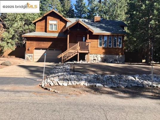 Attached, Exterior, Facade, Log Home