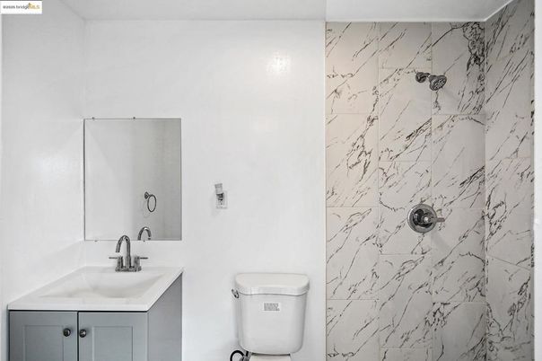 Bathroom, Interior, Marble Walls