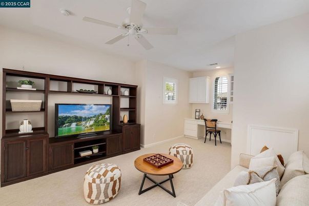 Home Office, Interior, Living room, Recessed Lighting