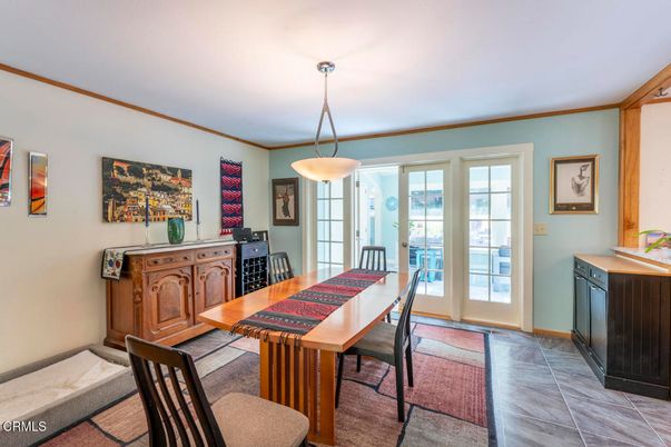 Dining room, Interior, Pendant Lights