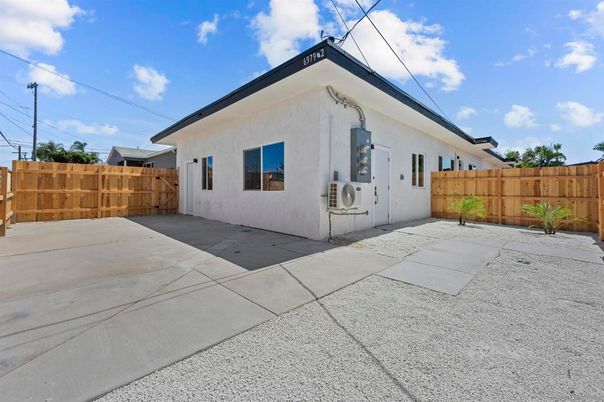 Backyard, Exterior