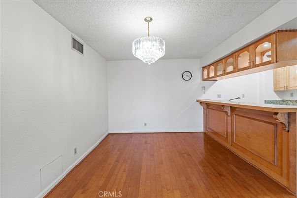 Chandelier, Interior, Wood Texture Flooring