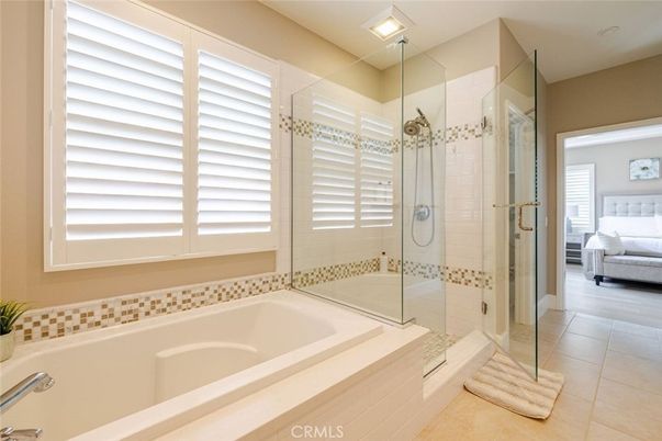 Bathroom, Bedroom, Glass Shower, Interior