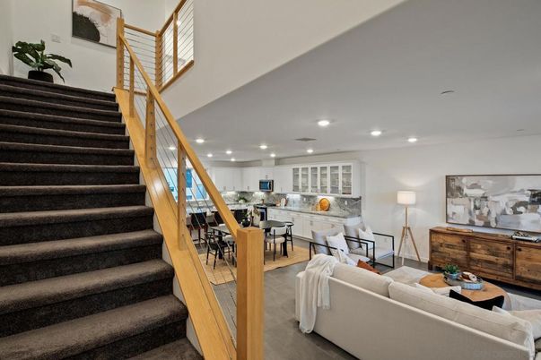 Dining room, Interior, Living room, Recessed Lighting