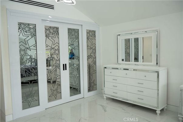 Bathroom, Interior, Marble, Recessed Lighting