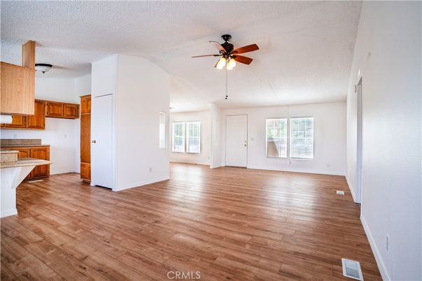 Empty room, Interior, Kitchen, Wood Texture Flooring