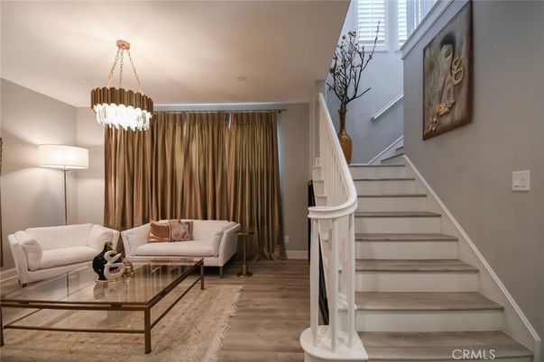 Chandelier, Interior, Living room, Wood Texture Flooring