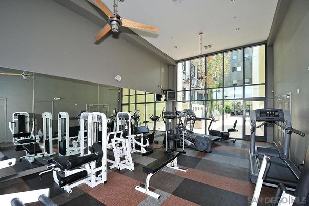 Fitness Equipment, Gym, Interior
