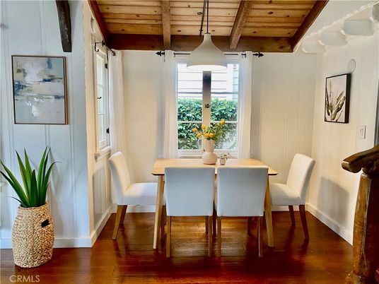 Dining room, Interior, Wooden Beams, Wooden Ceilings, Wood Texture Flooring