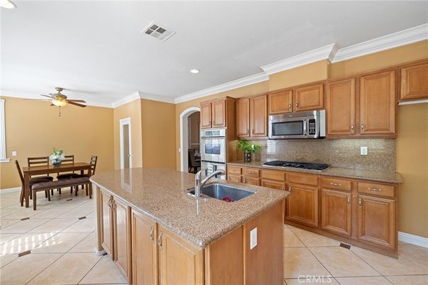 Dining room, Interior, Kitchen, Recessed Lighting
