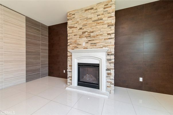 Empty room, Fireplace, Interior, Wooden Walls