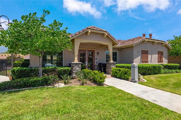 Backyard, Exterior, Facade, Mediterranean