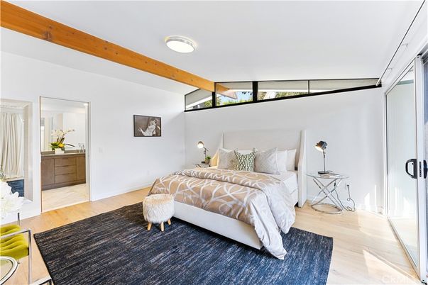 Bedroom, Interior, Wooden Beams, Wood Texture Flooring